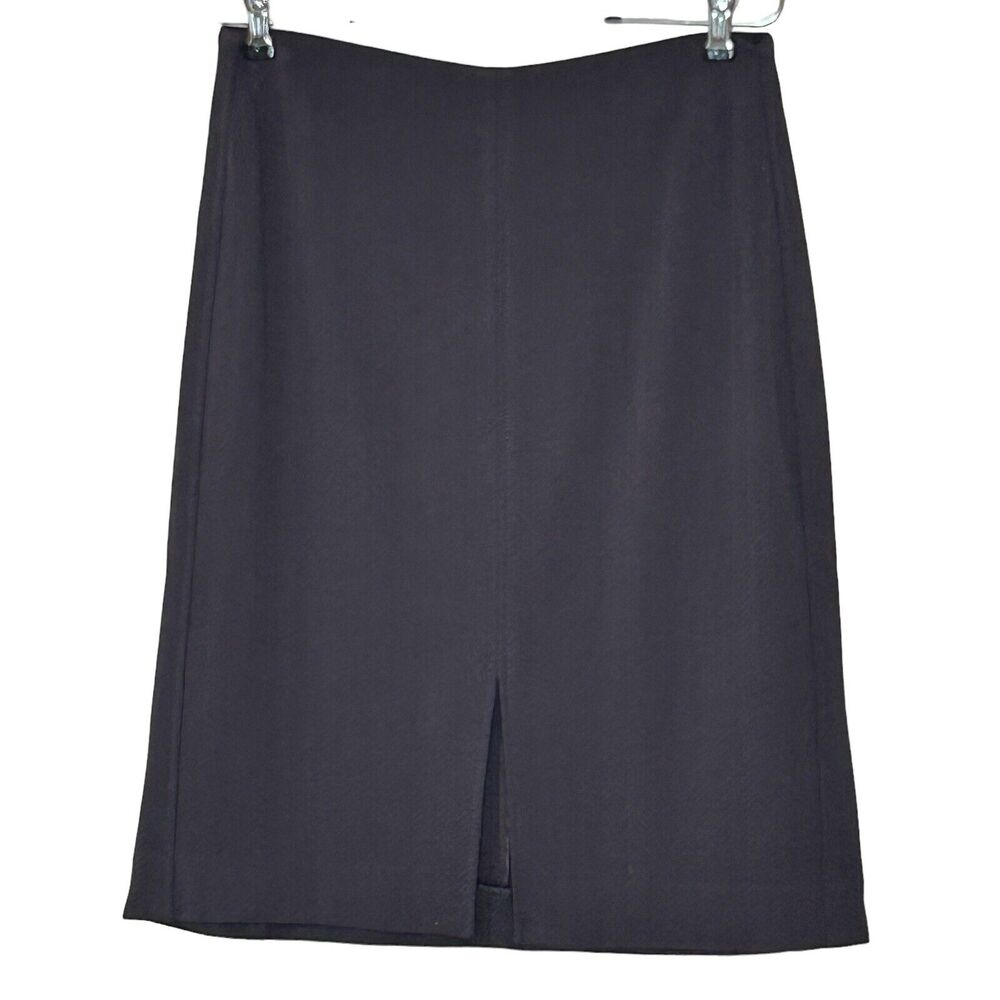 MM LaFleur Skirt Size 10 Brown Straight Capsule Career Minimalist